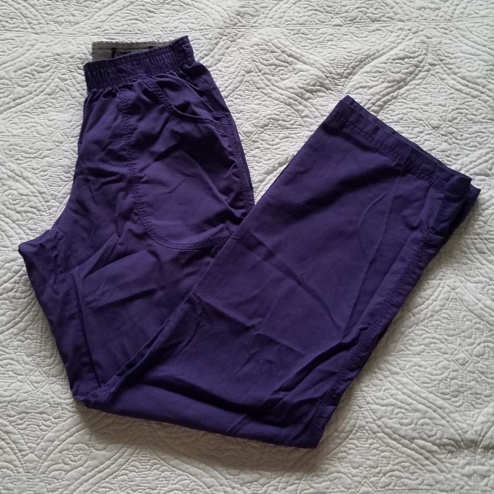 Purple Barco Uniform Scrub Pants